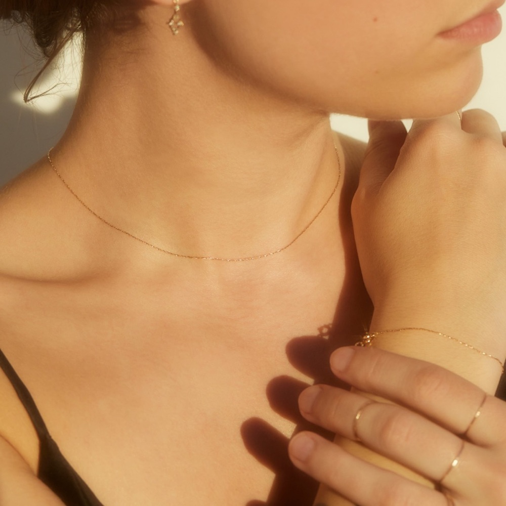 Catbird Hundred Summers Gold chain necklace collar